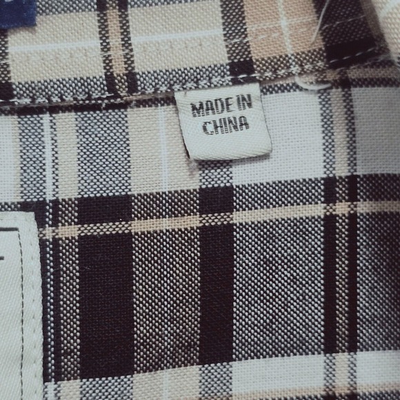 Ely Cattleman Mens Big Plaid Long Sleeve Snap Western Shirt XXL Outdoors Casual - Picture 7 of 10